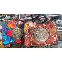 BCDT, Handbag - Embossed Leather, Chapatin telar model, assorted designs and colors