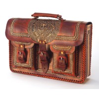 PGD, Briefcase - Embossed Leather, legal size, assorted colors