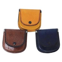 MPP,  Leather Coin Pouch with Belt Loop