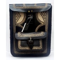 MGD, Shoulder bag briefcase - Embossed Leather, legal size, assorted colors