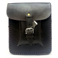 MRL, Shoulder bag briefcase - Smooth Leather, Rene 38 design, large, assorted colors