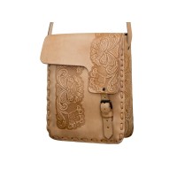 BPLF, Shoulder bag - Embossed Leather, Pilar design, assorted colors